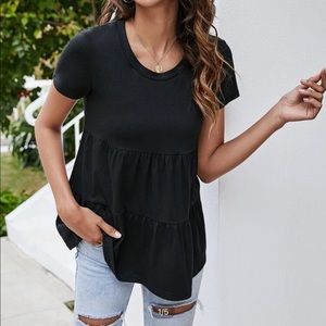 Black tee